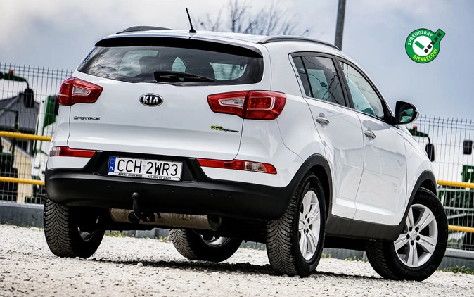 Kia Sportage cena 46500 przebieg: 193000, rok produkcji 2013 z Lubawa małe 704